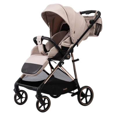 Прогулочная коляска Peppy Amici Beige рама Gold 01